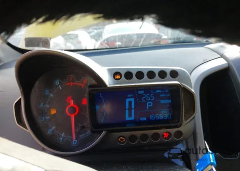 2016 Chevrolet Sonic Lt Auto из США, поврежденный, VIN 1G1JC6SH4G4130568